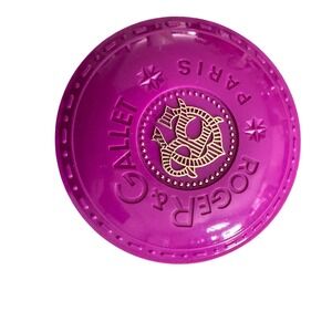 Roger & Gallet Paris Lavande Lavender Soap 90g 3oz with Purple Travel Case NEW